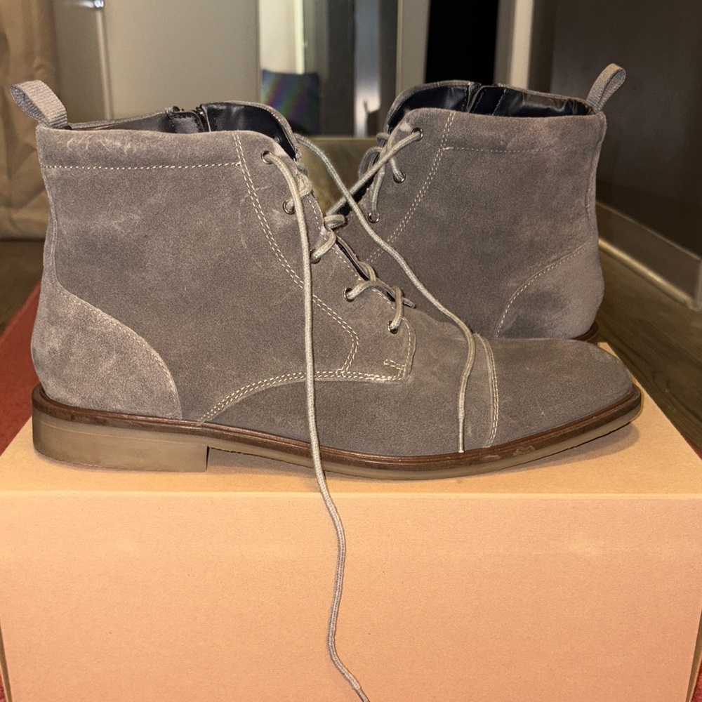 Steve Madden Gray Chukka Boots for Men